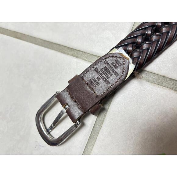 Braided Leather Belt - Picture 2 of 3